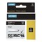 DYMO Rhino 0.75 in. x 18 ft. Permanent Vinyl Industrial Label Tape - Black/White Print